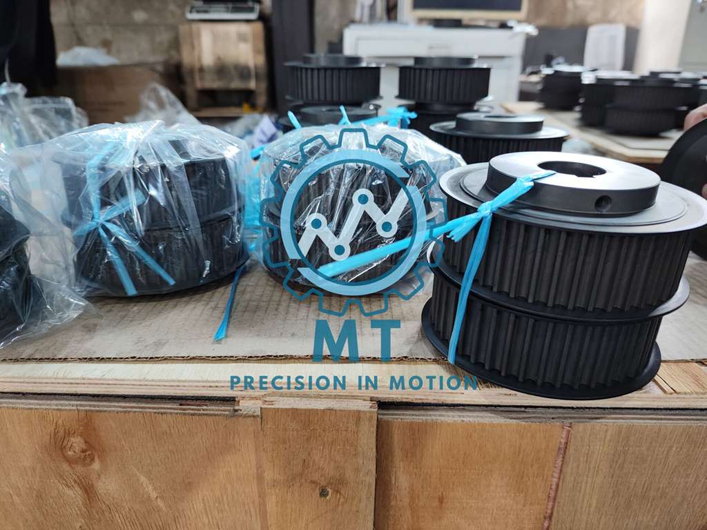 black oxide timing belt pulley